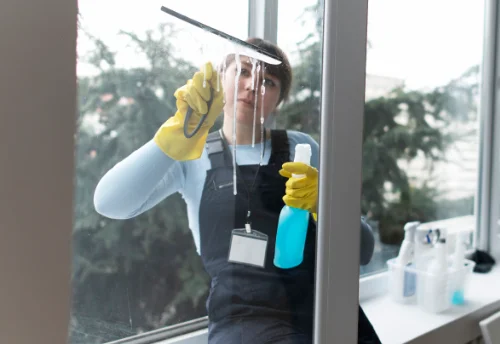 Nettoyage de vitres intérieures et extérieures à Senozan